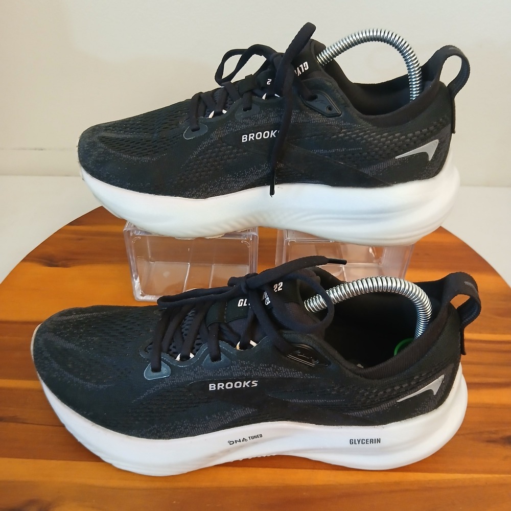 Brooks Glycerin 22 Womens Size 9 Black Running Shoes Sneakers 1204341B024